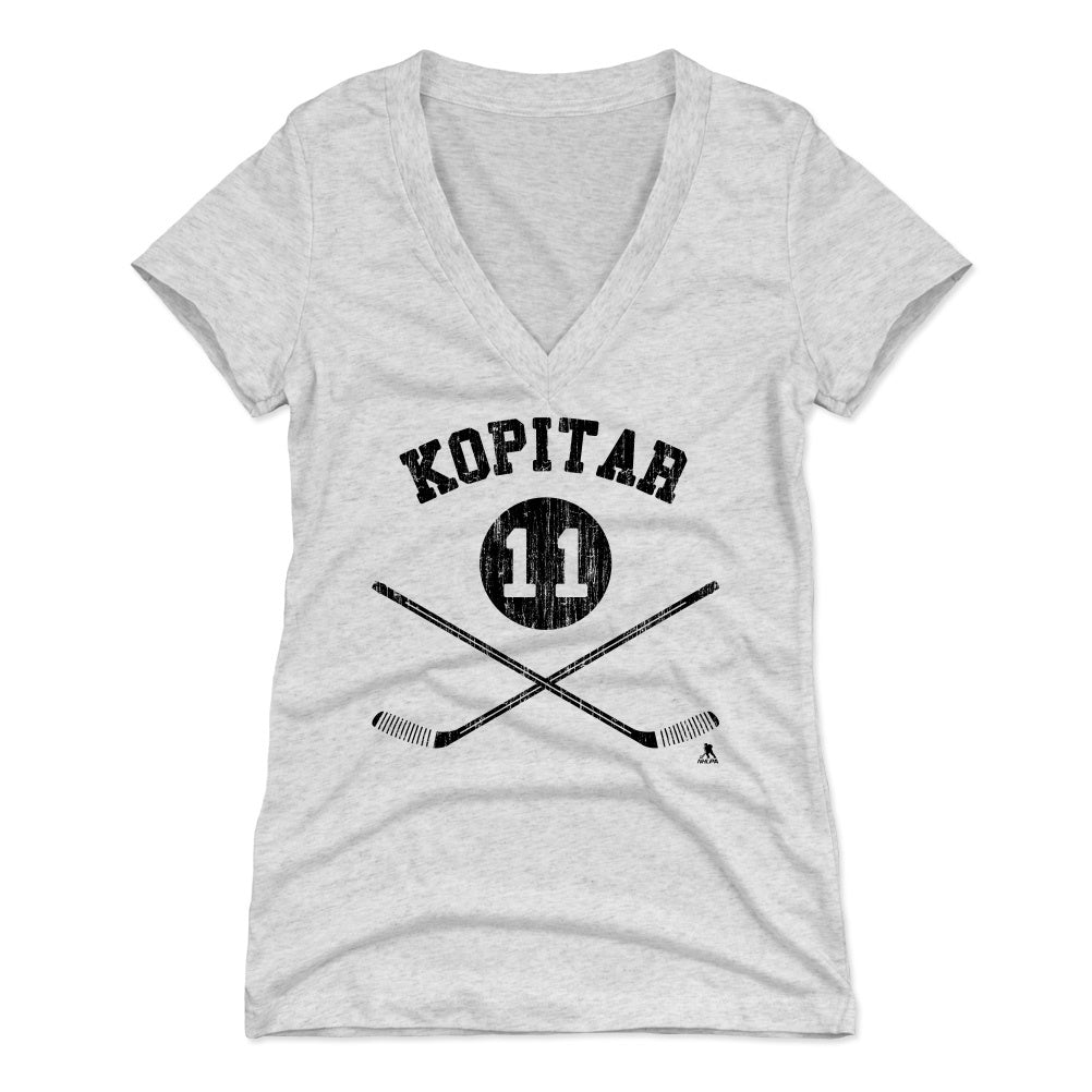 Anze Kopitar Women's V-Neck T-Shirt | 500 LEVEL