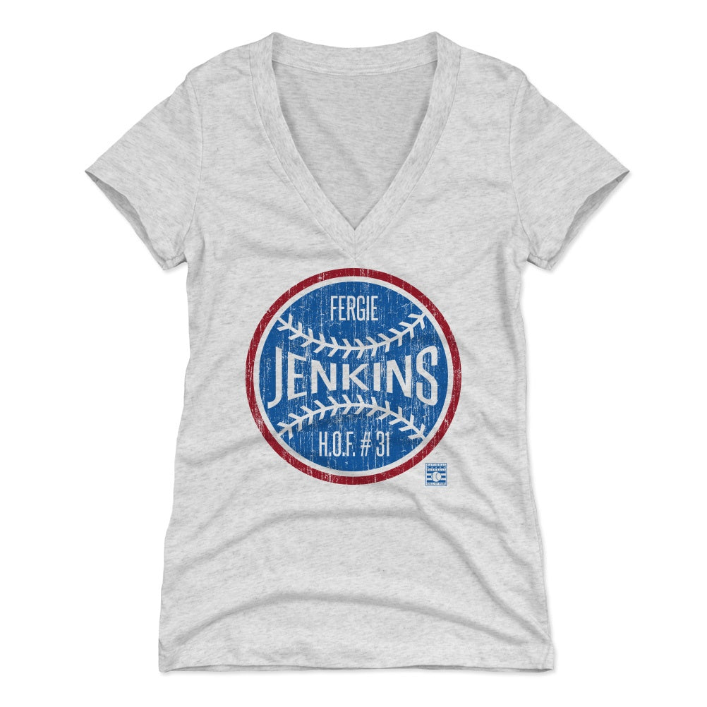 Fergie Jenkins Women's V-Neck T-Shirt | 500 LEVEL