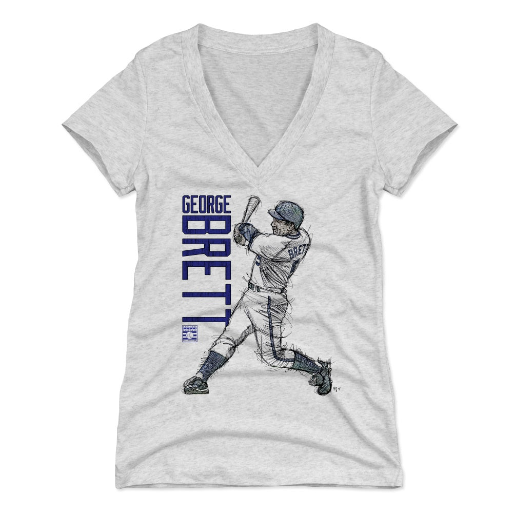 George Brett Women's V-Neck T-Shirt | 500 LEVEL