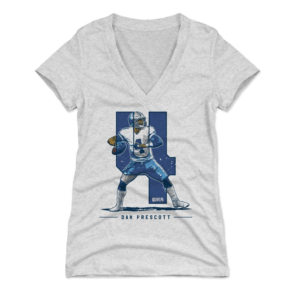 Dak Prescott Women's V-Neck T-Shirt | 500 LEVEL