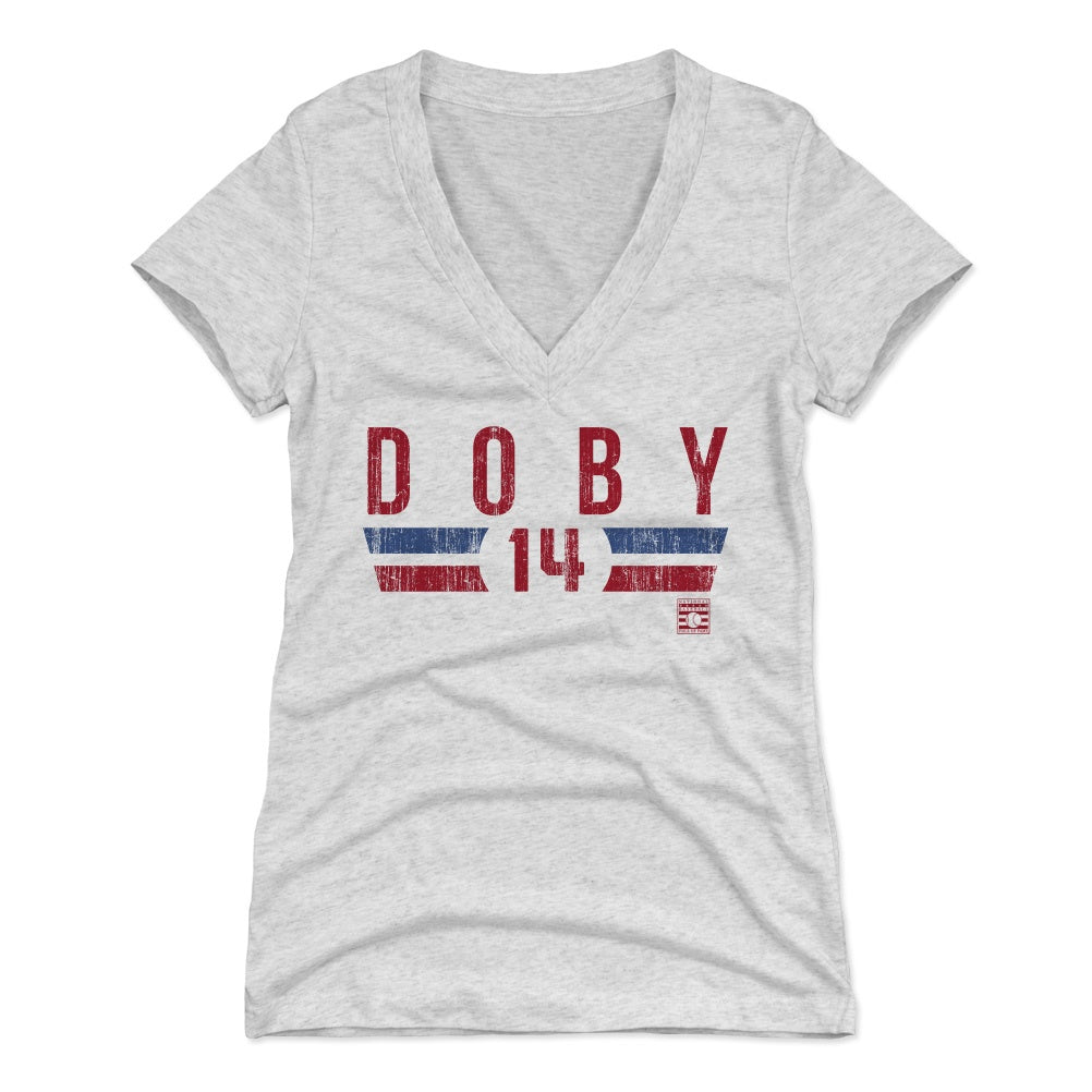 Larry Doby Women's V-Neck T-Shirt | 500 LEVEL