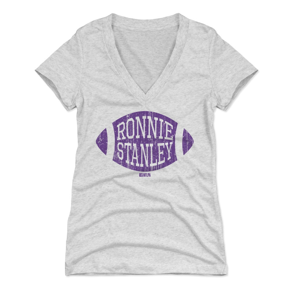 Ronnie Stanley Women's V-Neck T-Shirt | 500 LEVEL