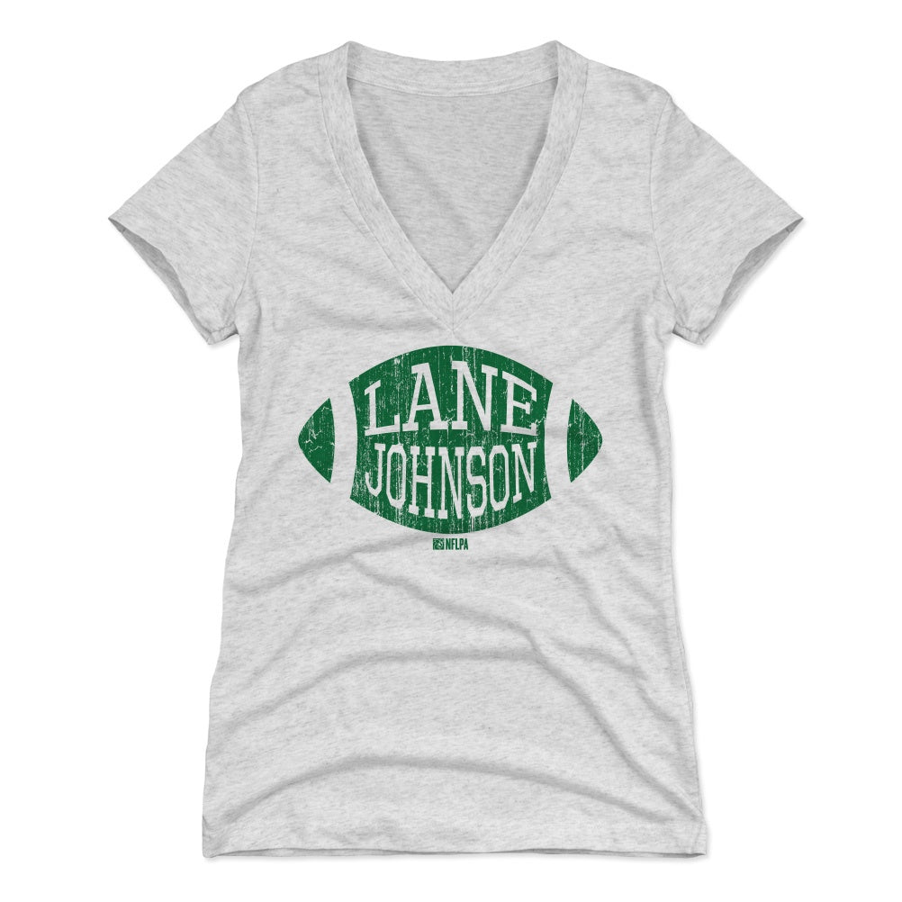 Lane Johnson Women's V-Neck T-Shirt | 500 LEVEL