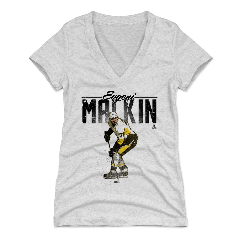 Evgeni Malkin Women's V-Neck T-Shirt | 500 LEVEL