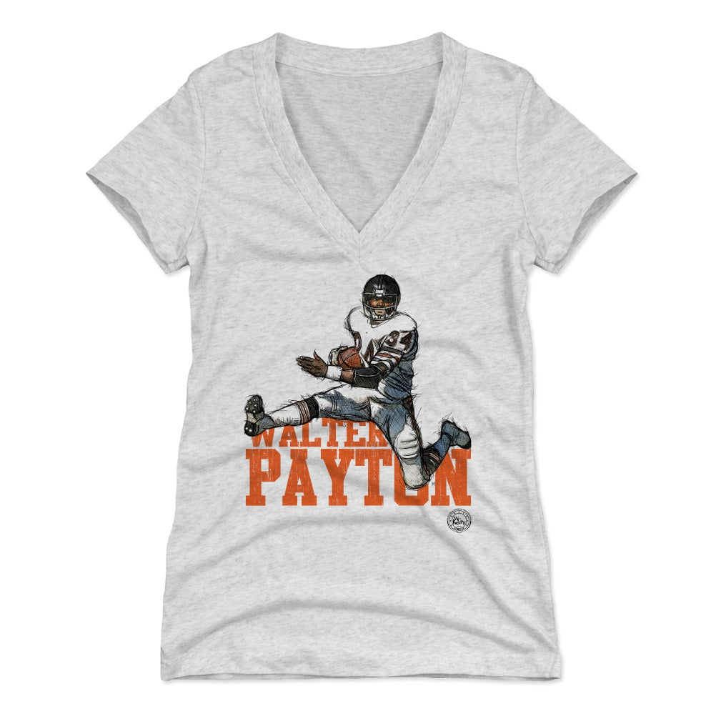 Walter Payton Women's V-Neck T-Shirt | 500 LEVEL