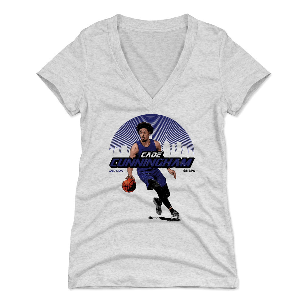 Cade Cunningham Women's V-Neck T-Shirt | 500 LEVEL