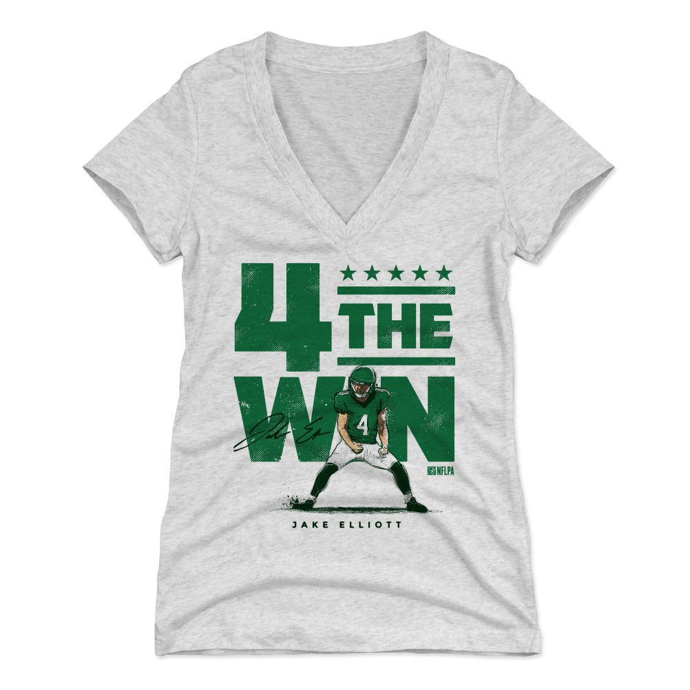 Jake Elliott Women's V-Neck T-Shirt | 500 LEVEL