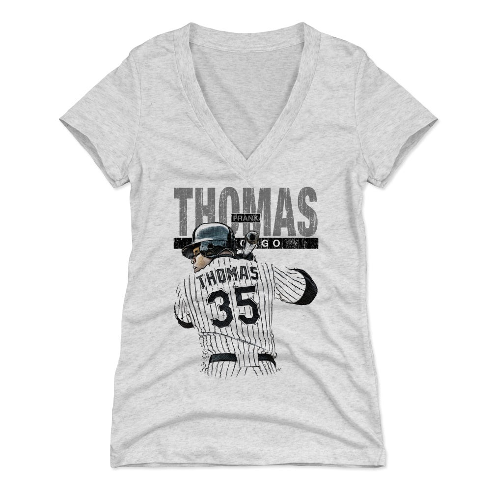 Frank Thomas Women's V-Neck T-Shirt | 500 LEVEL