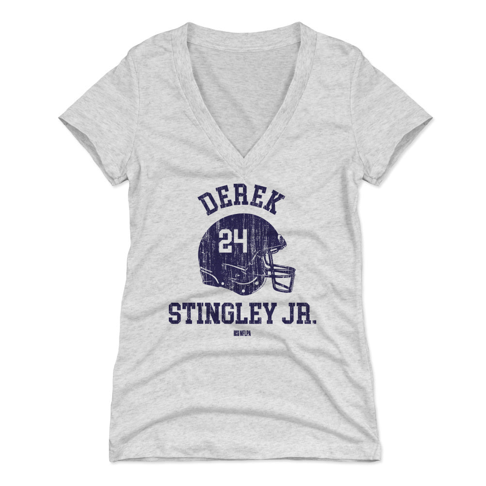 Derek Stingley Jr. Women's V-Neck T-Shirt | 500 LEVEL