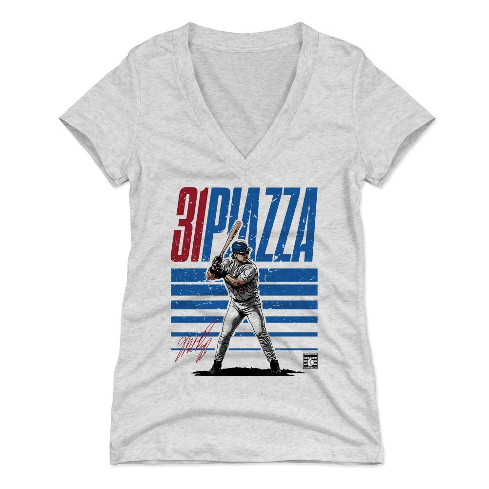 Mike Piazza Women's V-Neck T-Shirt | 500 LEVEL