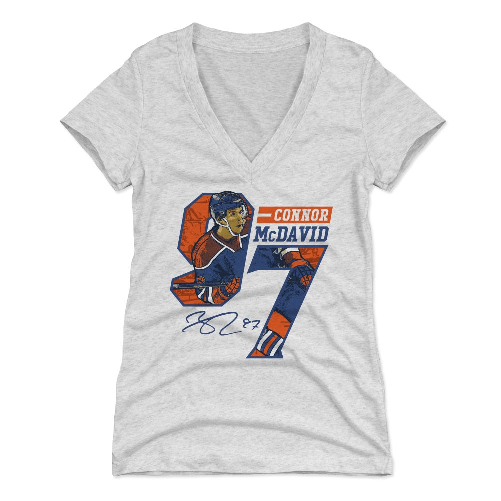 Connor McDavid Women's V-Neck T-Shirt | 500 LEVEL