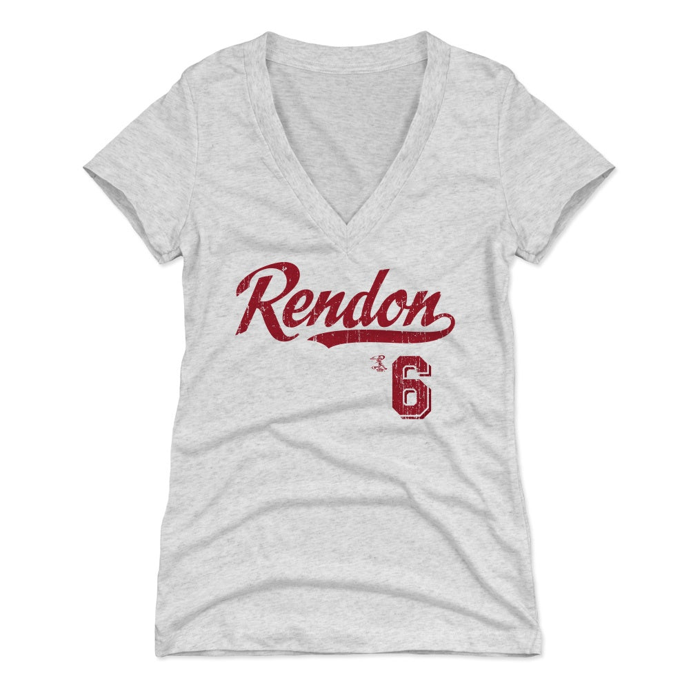 Anthony Rendon Women's V-Neck T-Shirt | 500 LEVEL