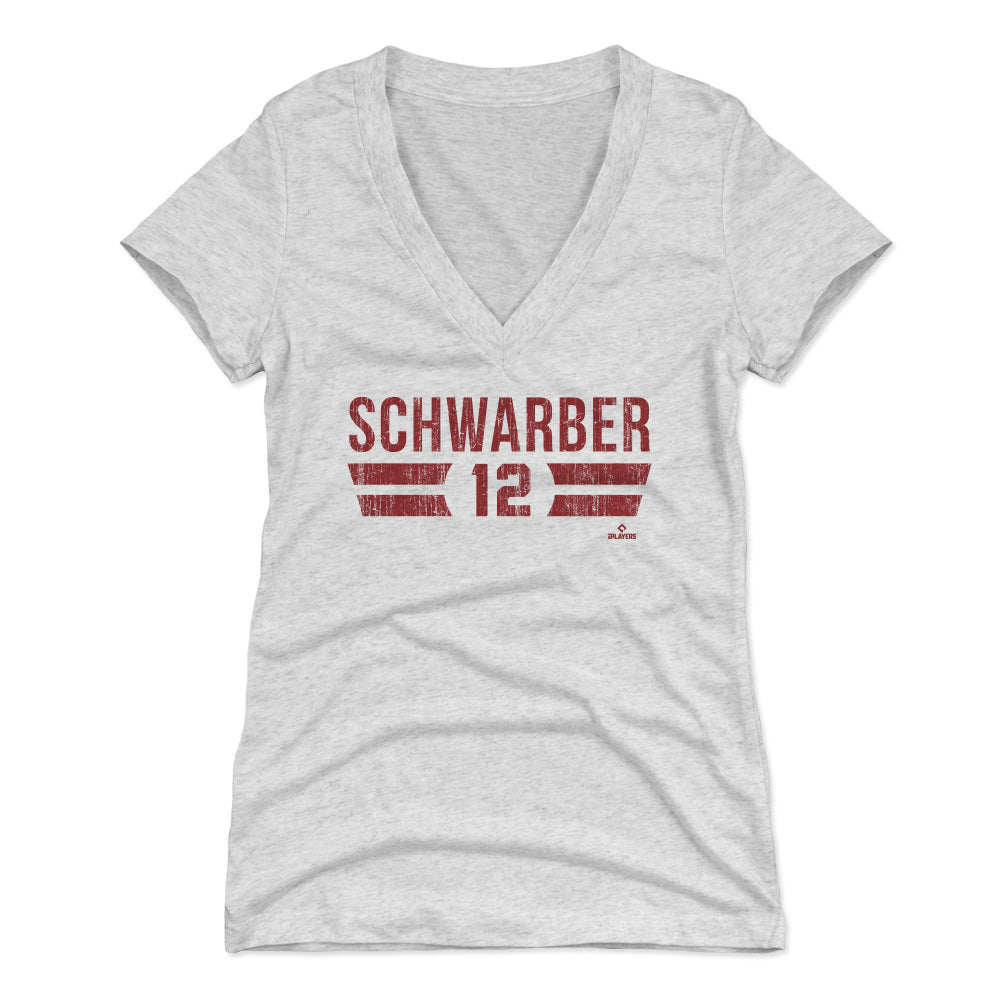Kyle Schwarber Women's V-Neck T-Shirt | 500 LEVEL