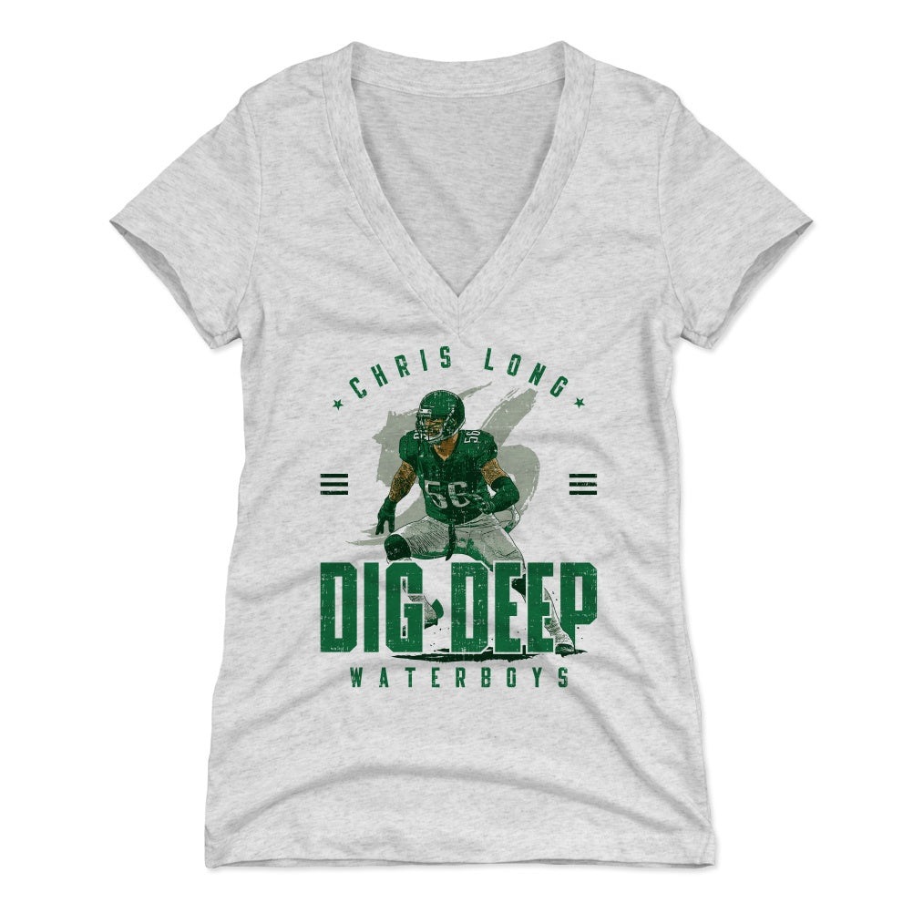 Chris Long Women's V-Neck T-Shirt | 500 LEVEL