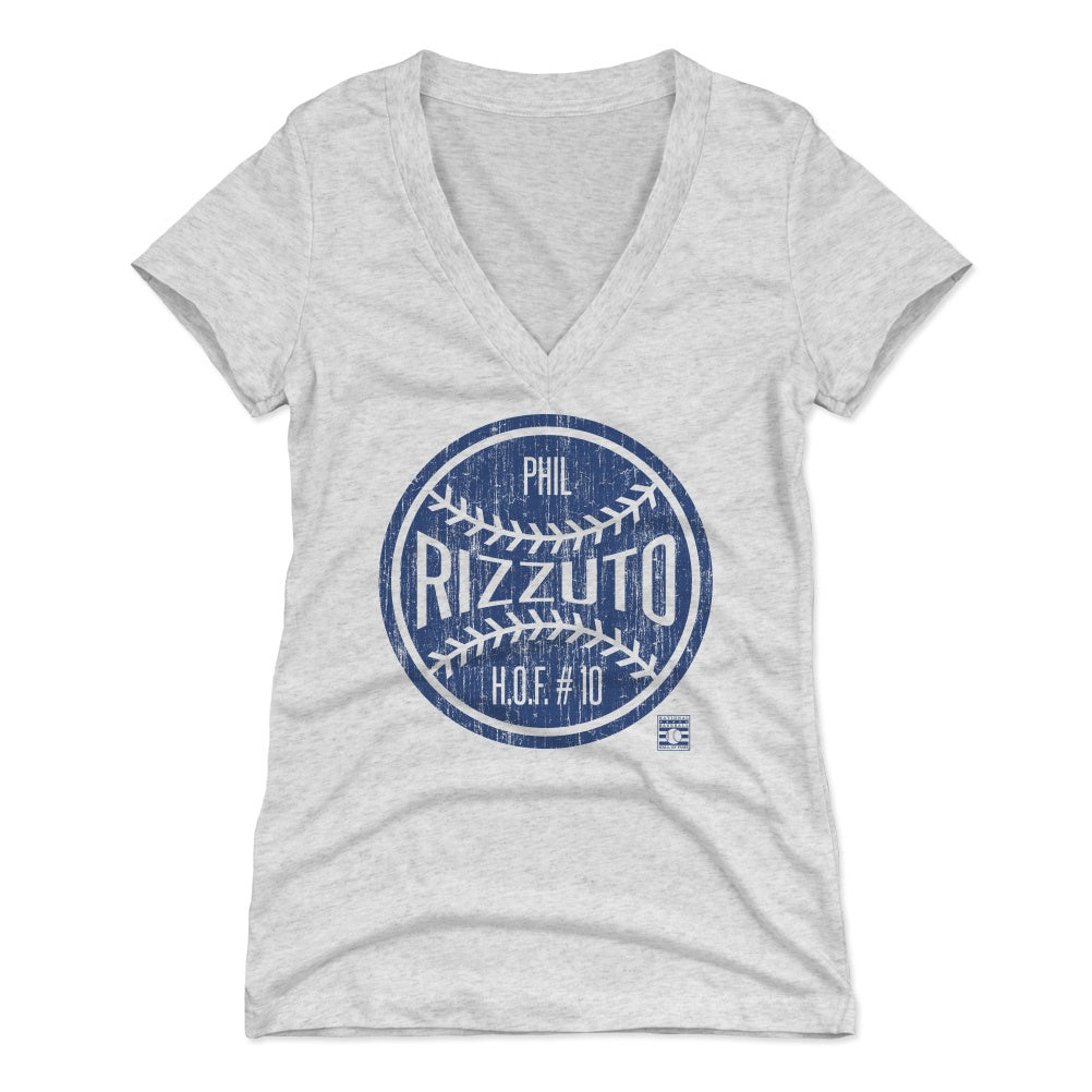Phil Rizzuto Women's V-Neck T-Shirt | 500 LEVEL