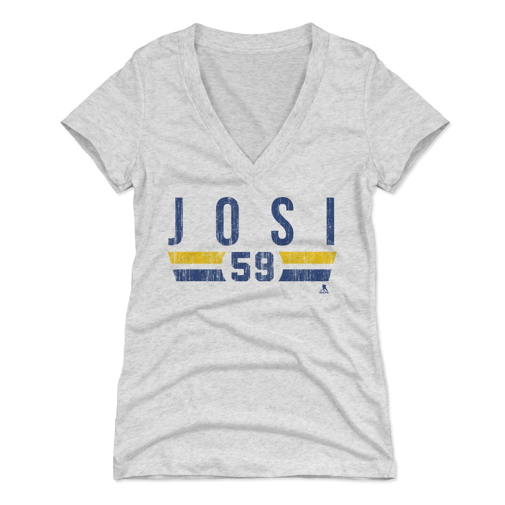 Roman Josi Women's V-Neck T-Shirt | 500 LEVEL