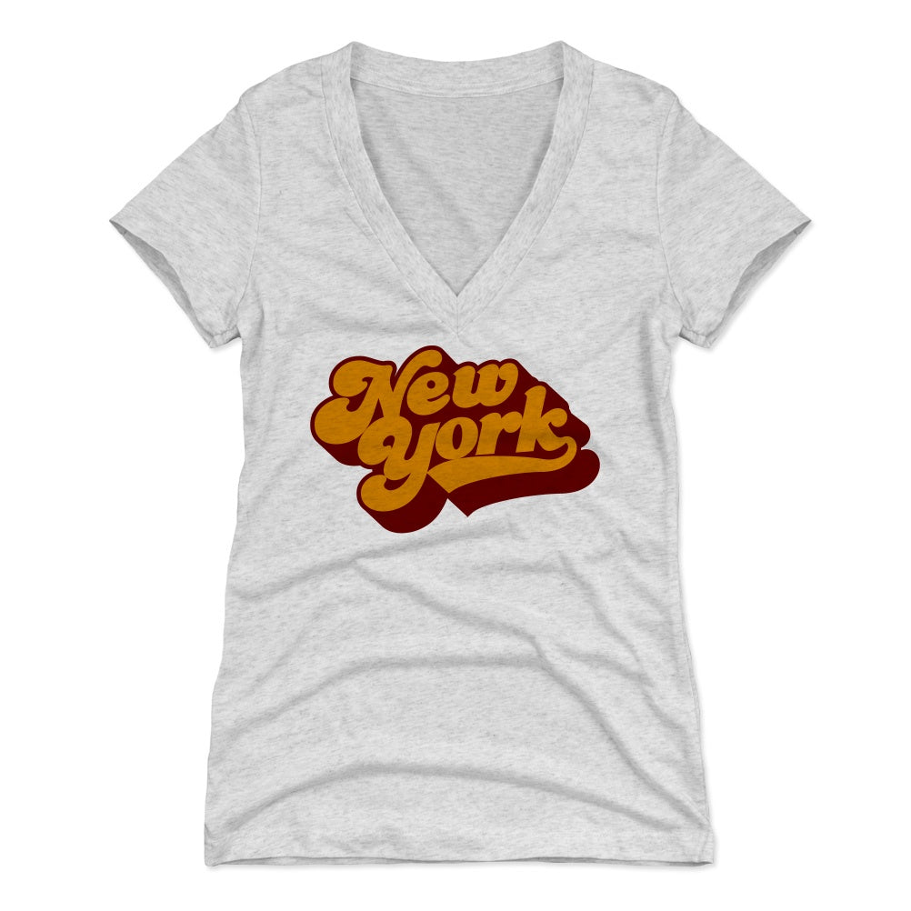 New York Women's V-Neck T-Shirt | 500 LEVEL