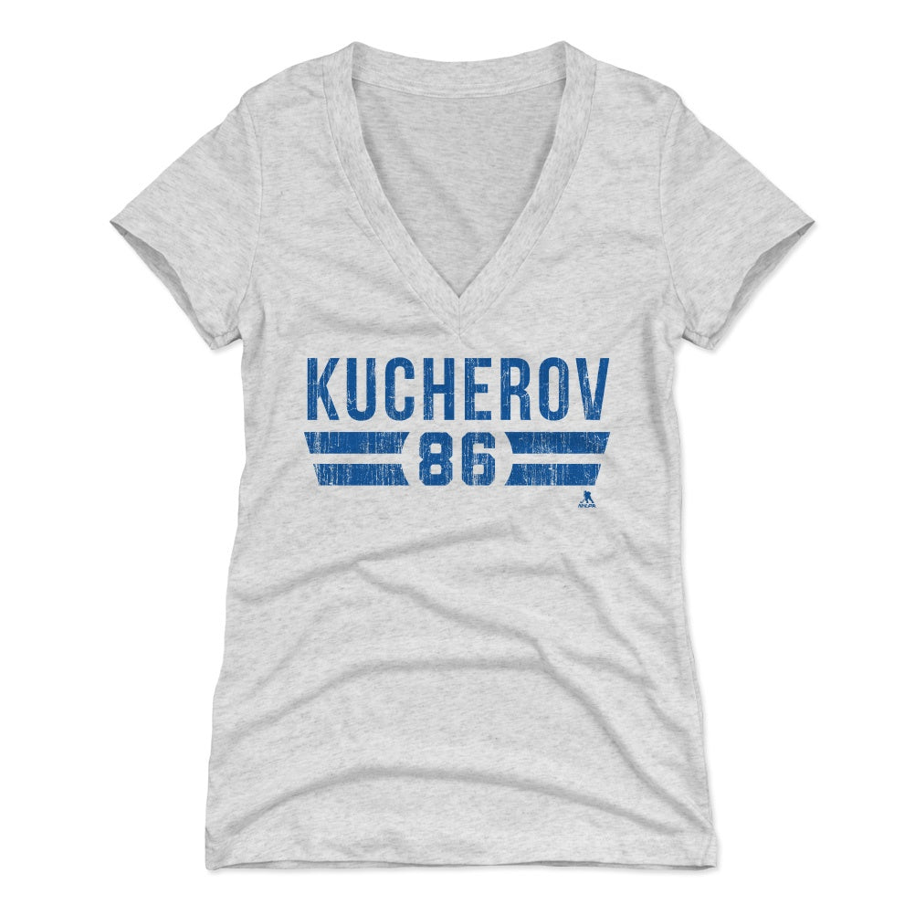 Nikita Kucherov Women's V-Neck T-Shirt | 500 LEVEL