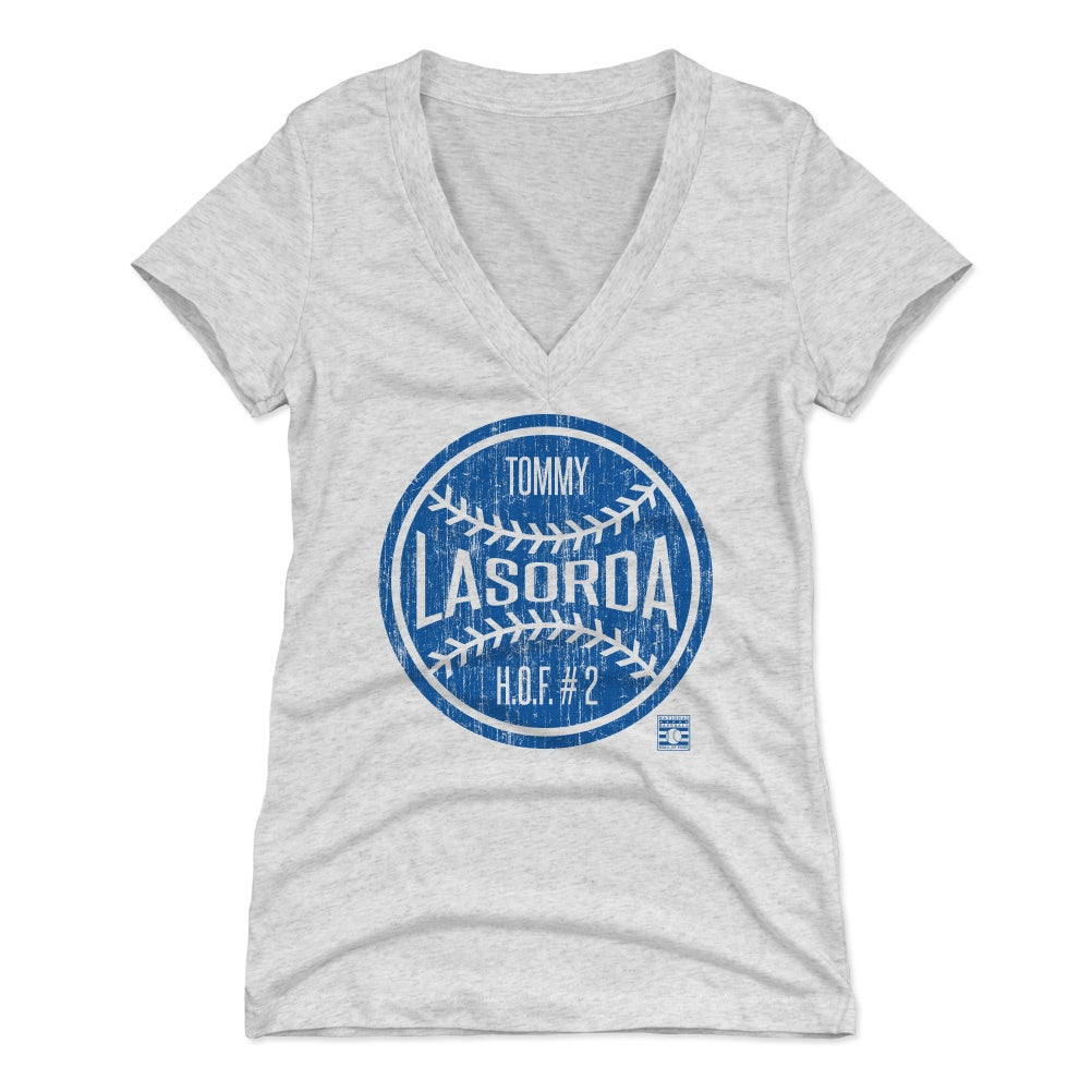 Tommy Lasorda Women's V-Neck T-Shirt | 500 LEVEL