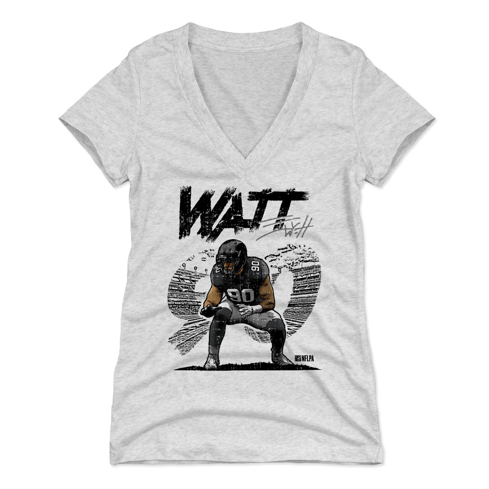 T.J. Watt Women's V-Neck T-Shirt | 500 LEVEL
