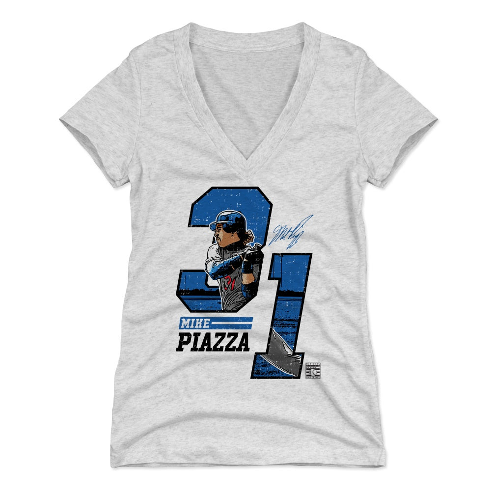 Mike Piazza Women's V-Neck T-Shirt | 500 LEVEL