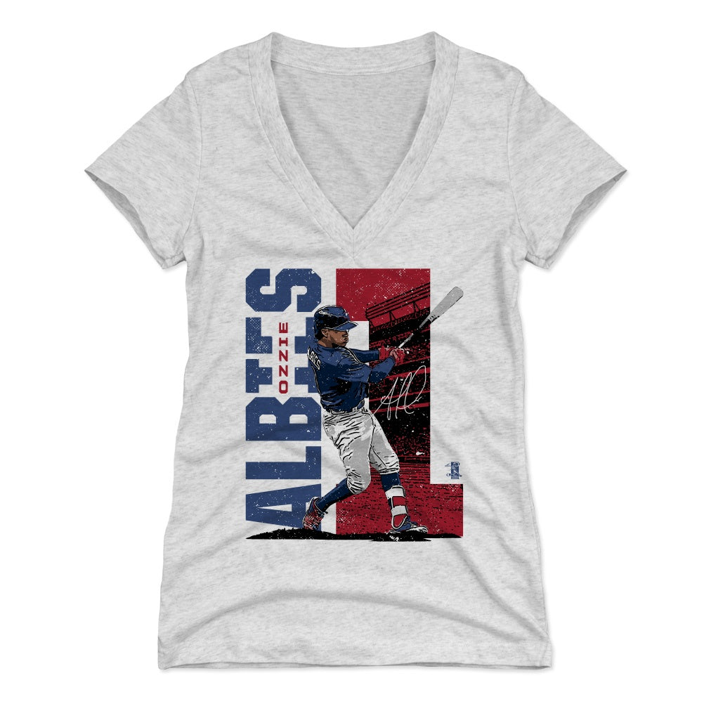 Ozzie Albies Women's V-Neck T-Shirt | 500 LEVEL