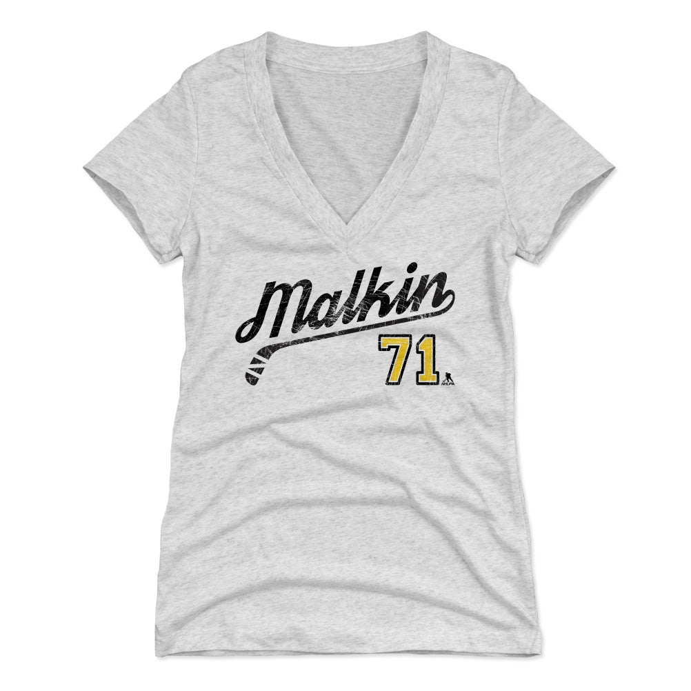 Evgeni Malkin Women's V-Neck T-Shirt | 500 LEVEL