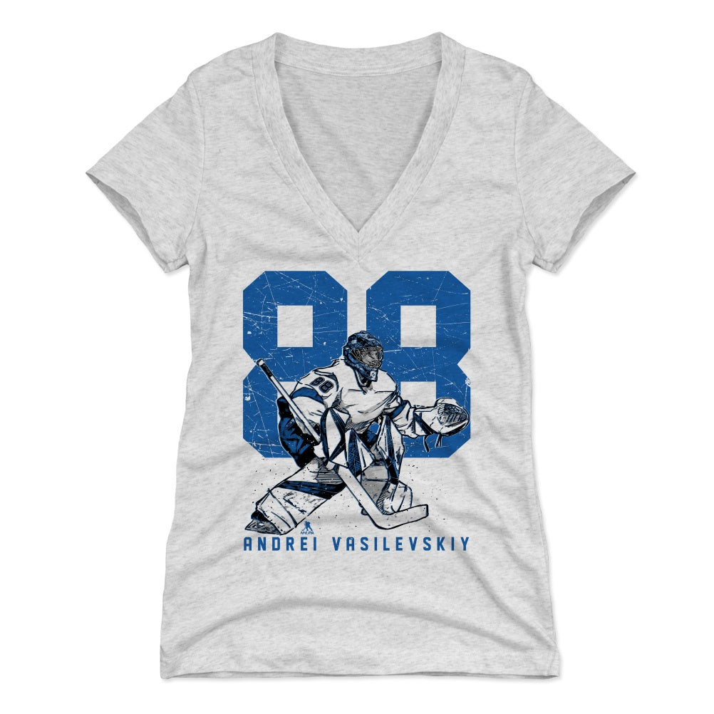 Andrei Vasilevskiy Women's V-Neck T-Shirt | 500 LEVEL