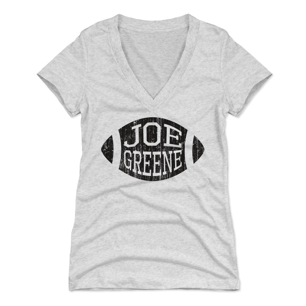 Mean Joe Greene Women's V-Neck T-Shirt | 500 LEVEL