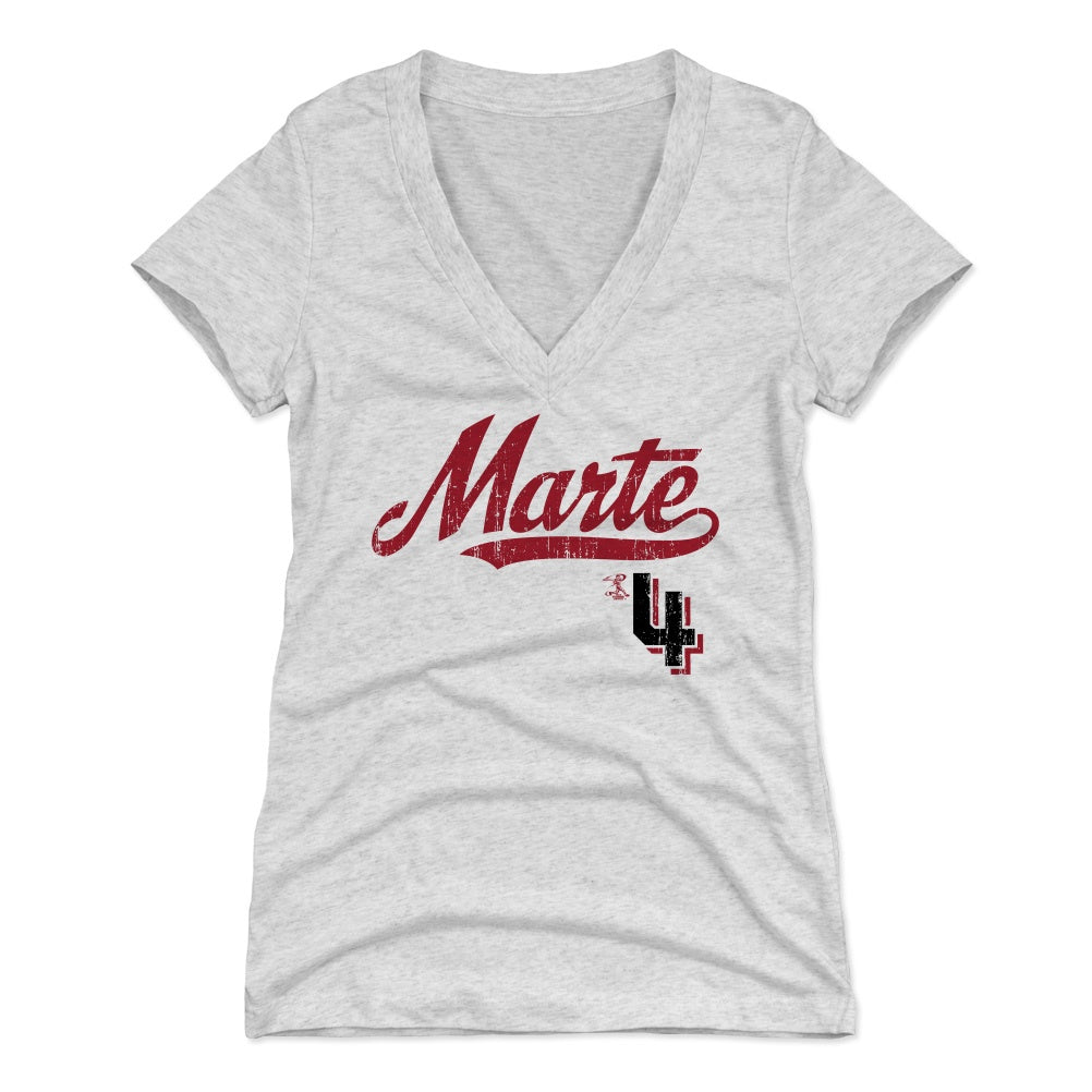 Ketel Marte Women's V-Neck T-Shirt | 500 LEVEL