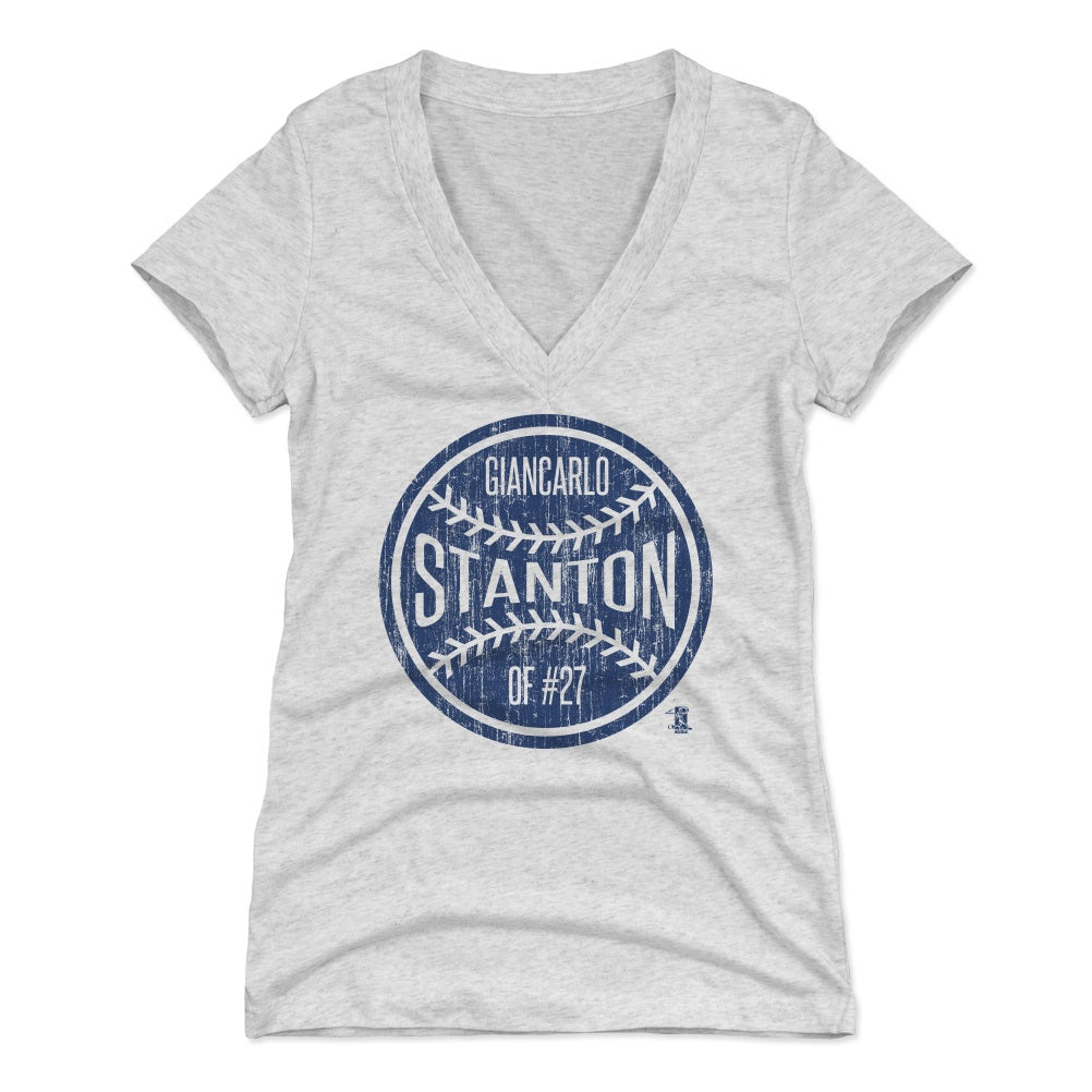Giancarlo Stanton Women's V-Neck T-Shirt | 500 LEVEL