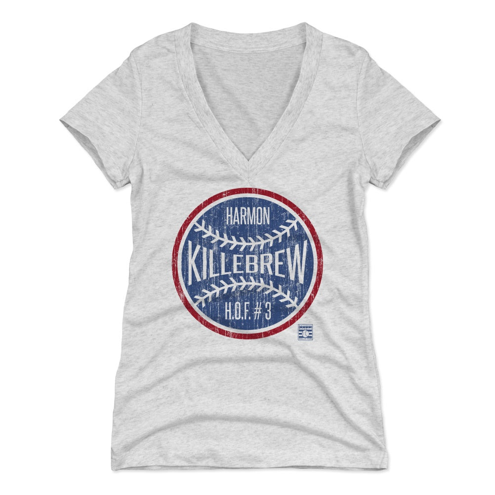 Harmon Killebrew Women's V-Neck T-Shirt | 500 LEVEL