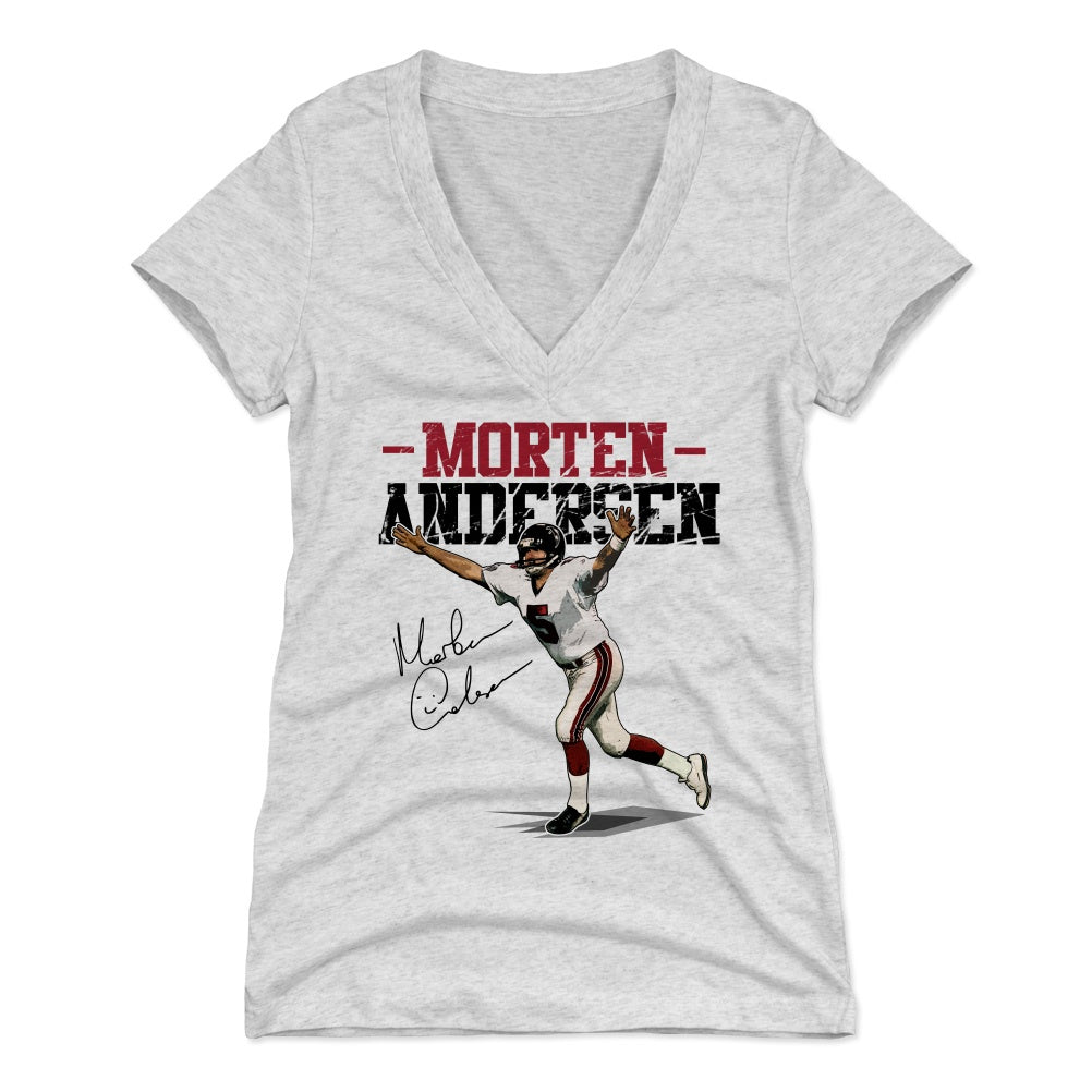 Morten Andersen Women's V-Neck T-Shirt | 500 LEVEL