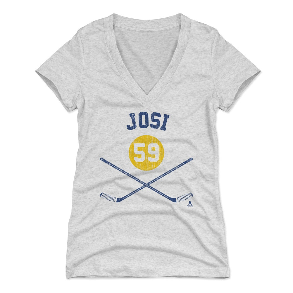Roman Josi Women's V-Neck T-Shirt | 500 LEVEL