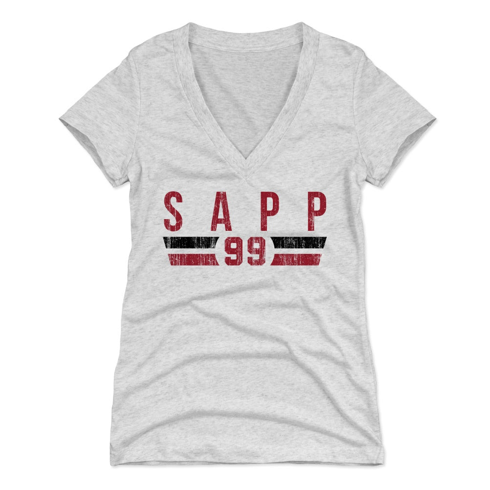 Warren Sapp Women's V-Neck T-Shirt | 500 LEVEL