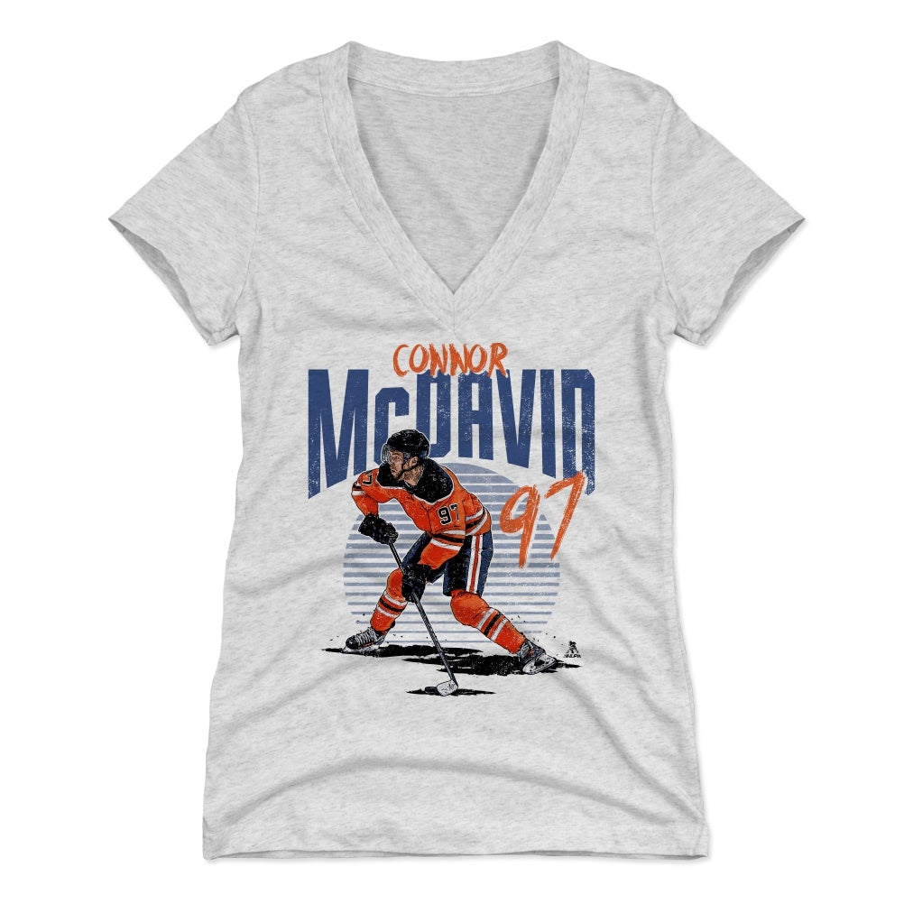 Connor McDavid Women's V-Neck T-Shirt | 500 LEVEL