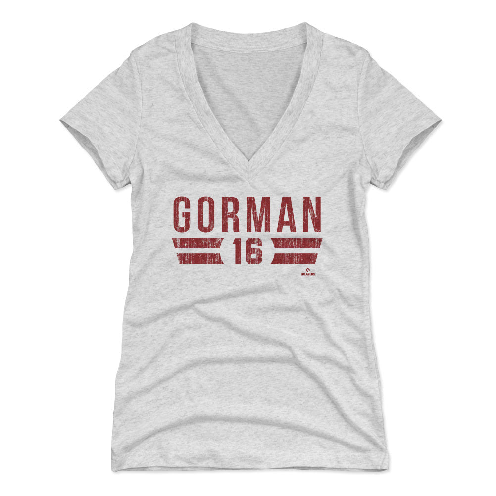Nolan Gorman Women's V-Neck T-Shirt | 500 LEVEL
