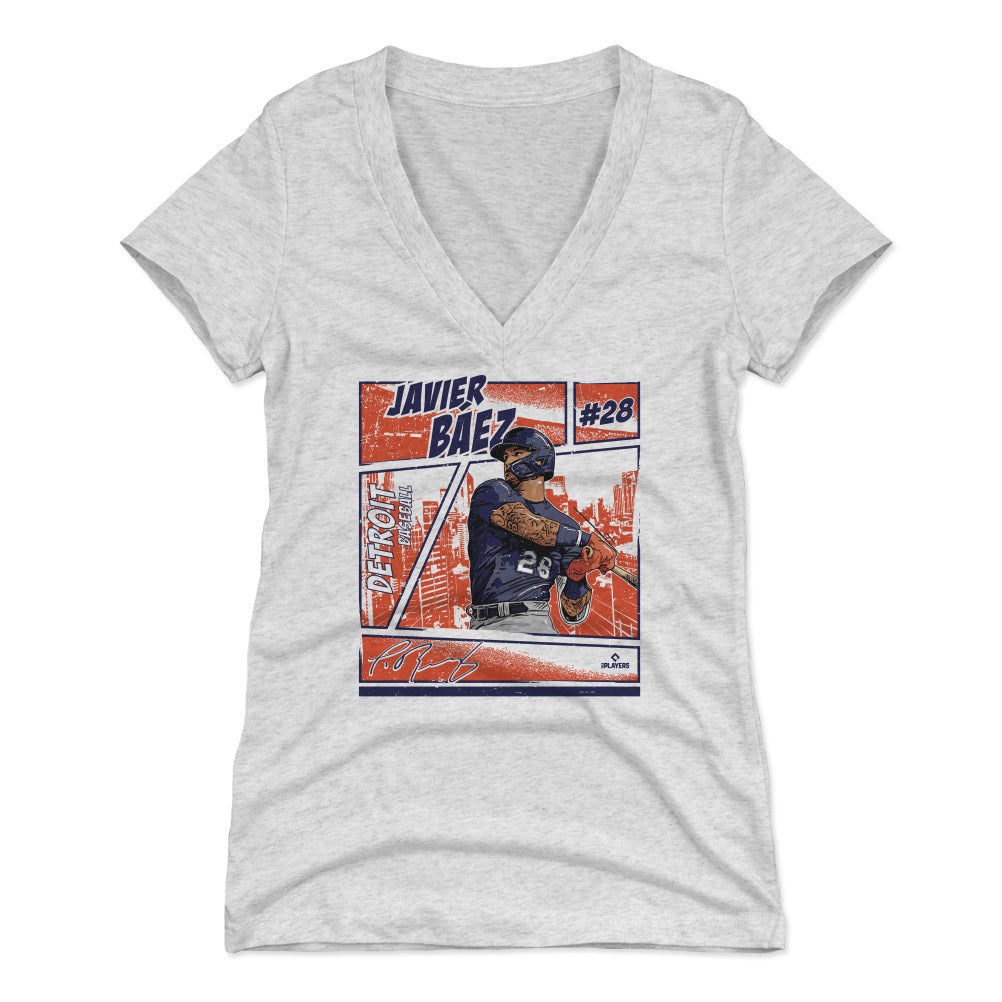 Javier Baez Women's V-Neck T-Shirt | 500 LEVEL