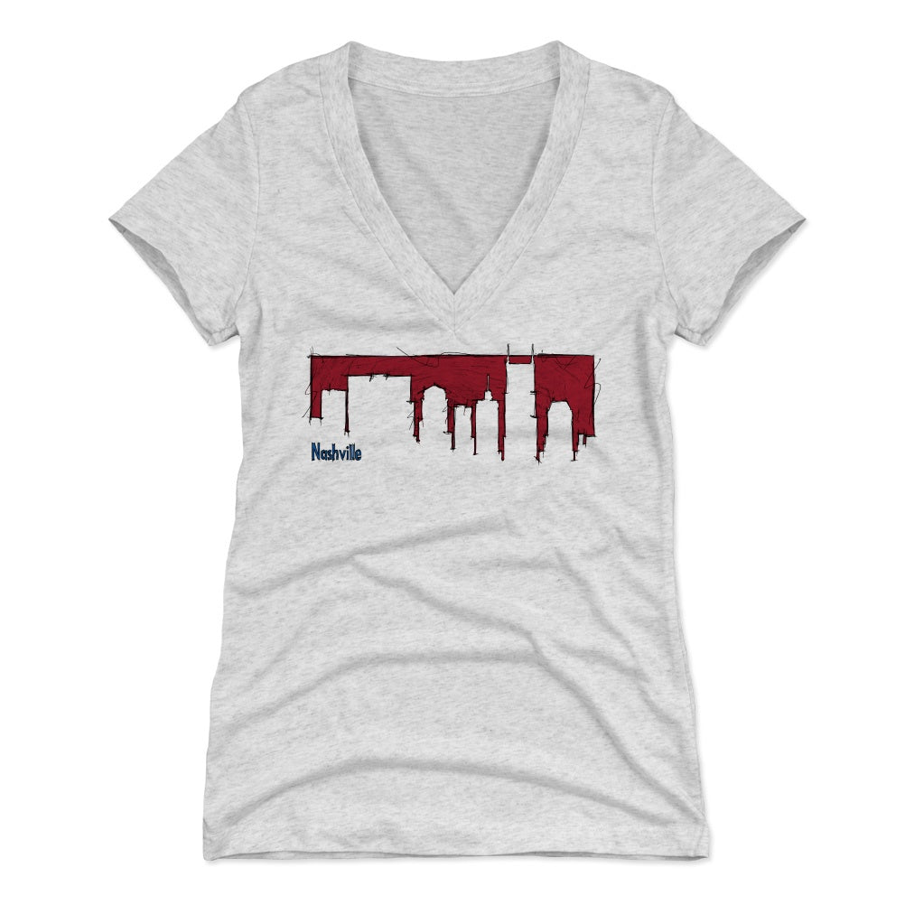 Nashville Women's V-Neck T-Shirt | 500 LEVEL
