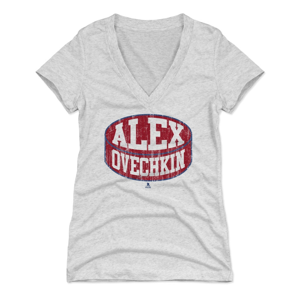 Alex Ovechkin Women's V-Neck T-Shirt | 500 LEVEL