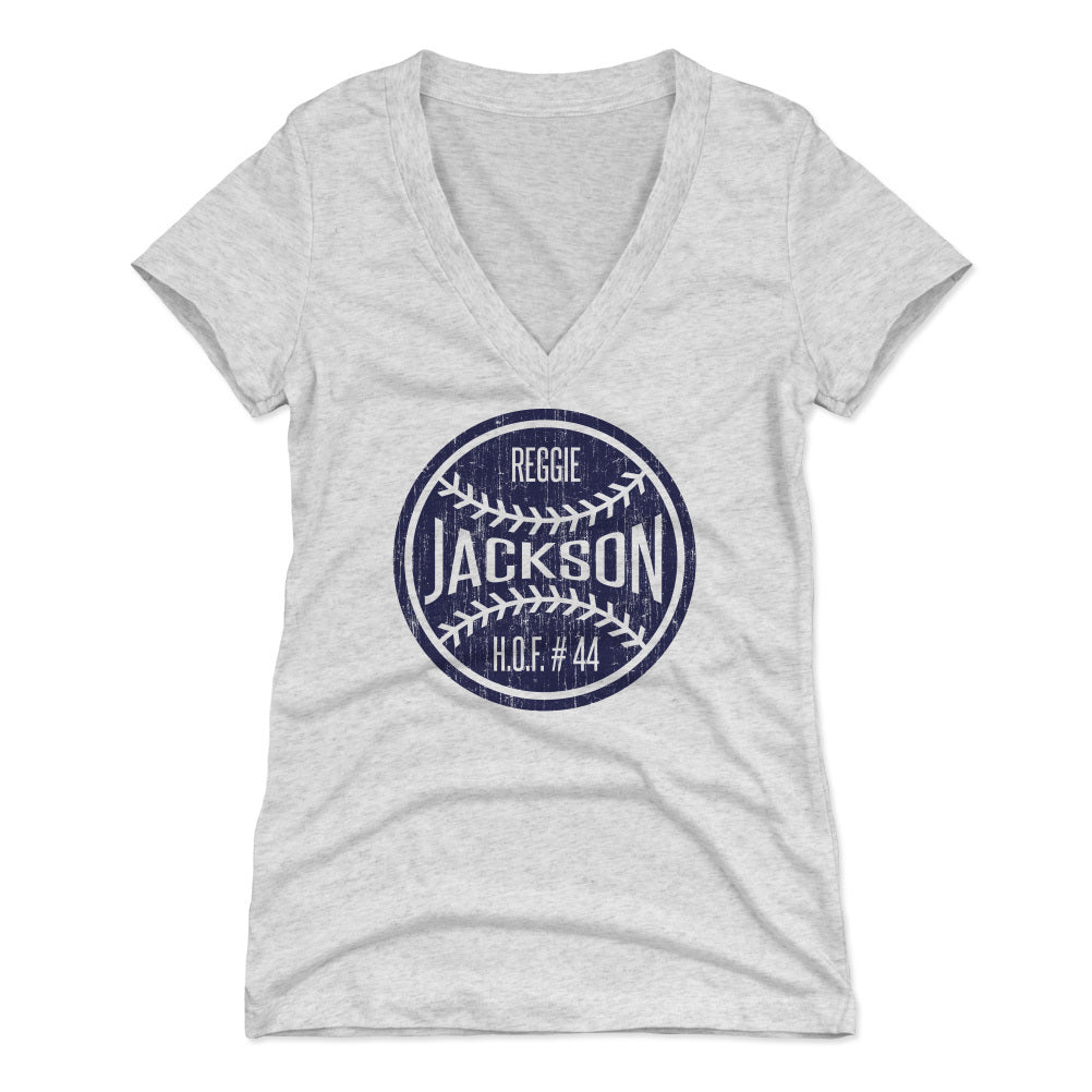 Reggie Jackson Women's V-Neck T-Shirt | 500 LEVEL