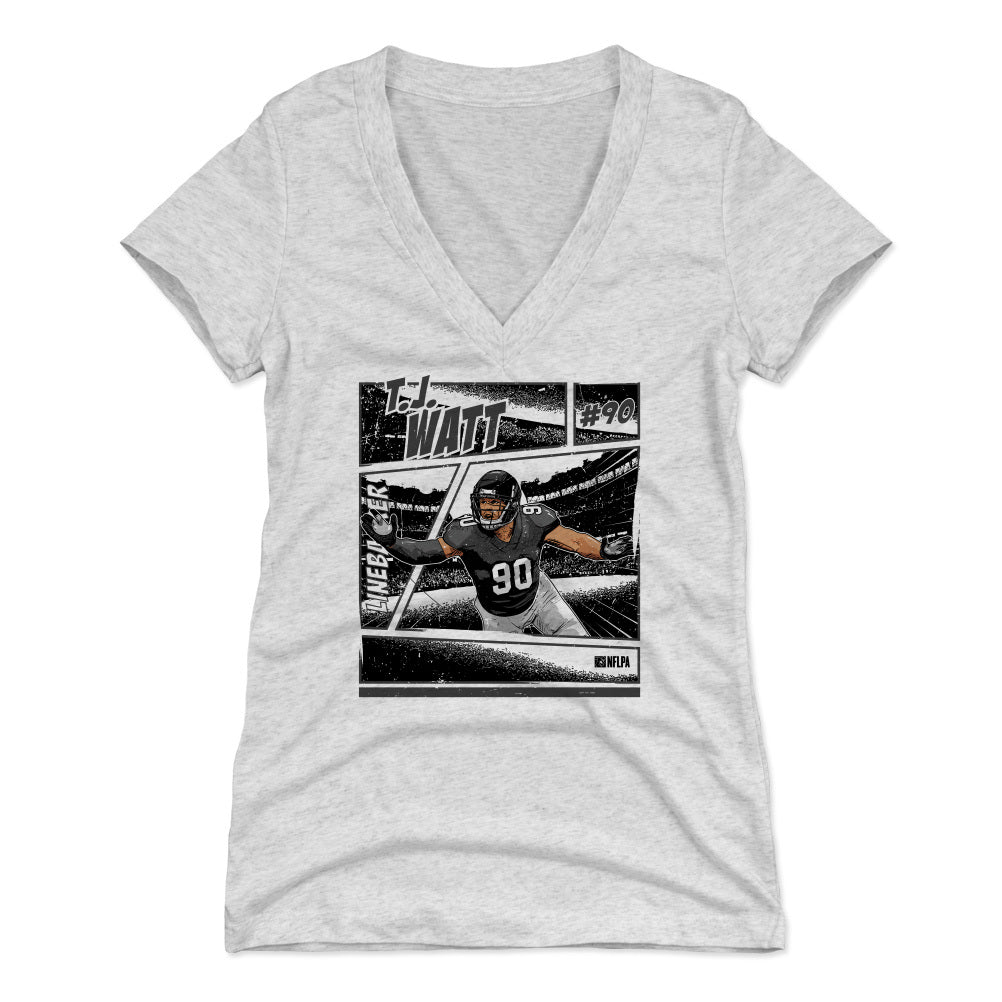 T.J. Watt Women's V-Neck T-Shirt | 500 LEVEL
