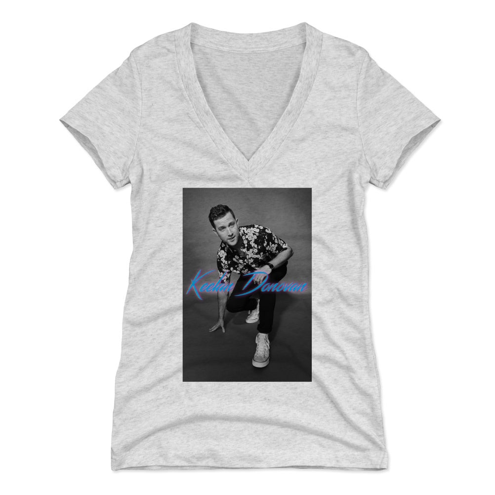 Keelan Donovan Women's V-Neck T-Shirt | 500 LEVEL