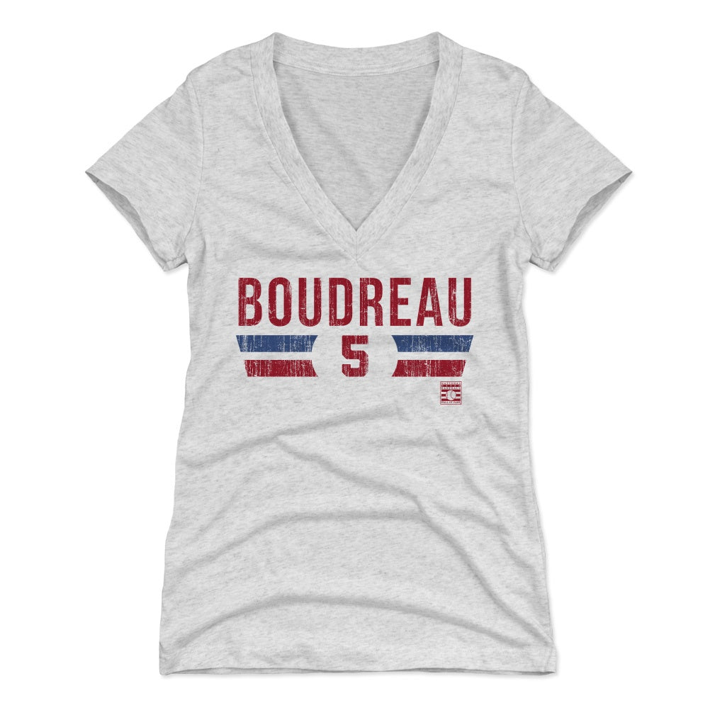 Lou Boudreau Women's V-Neck T-Shirt | 500 LEVEL