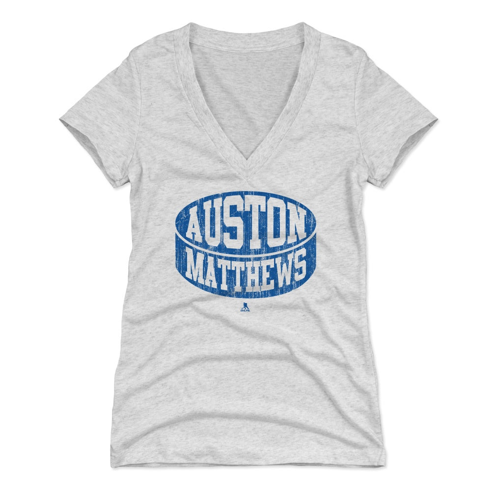 Auston Matthews Women's V-Neck T-Shirt | 500 LEVEL