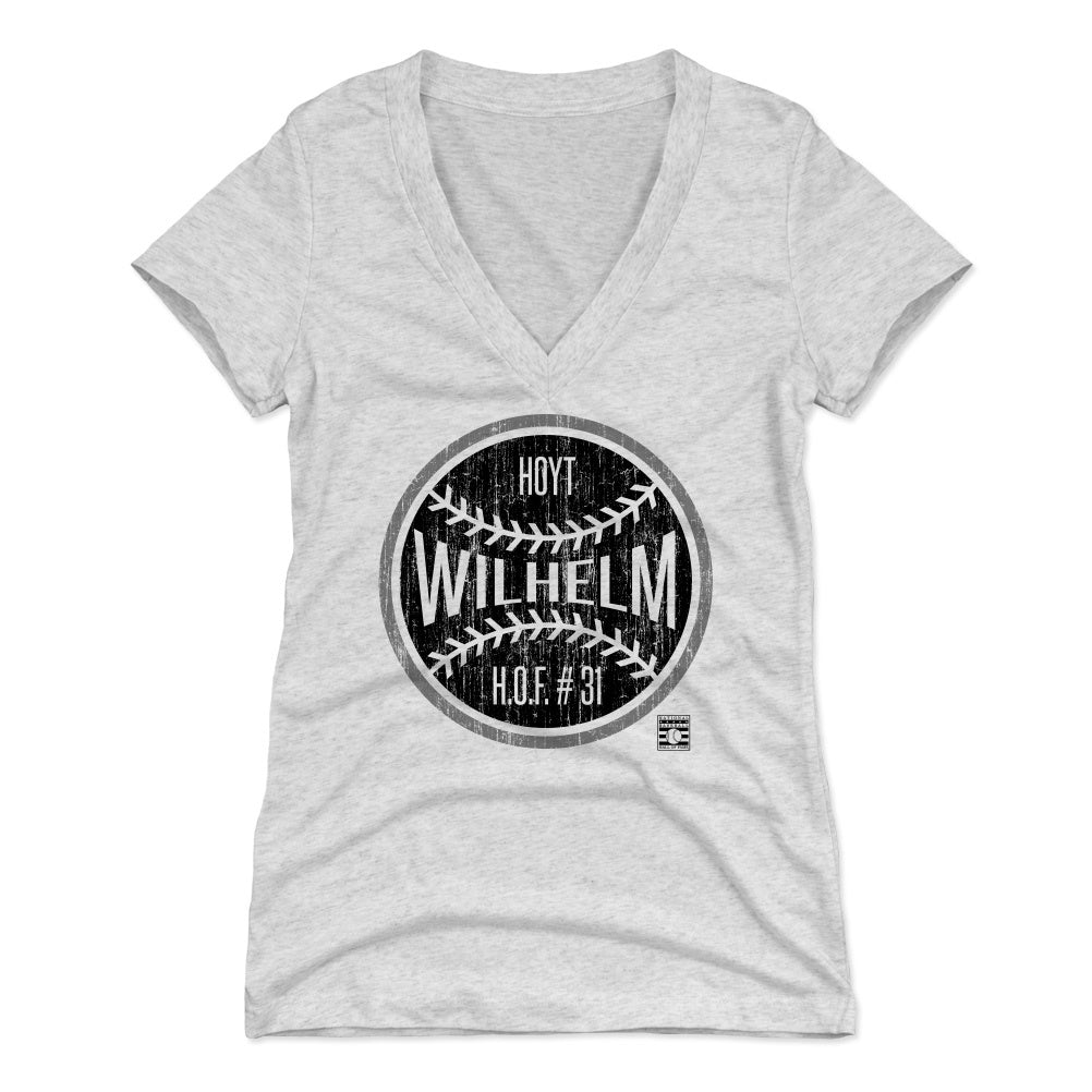 Hoyt Wilhelm Women's V-Neck T-Shirt | 500 LEVEL