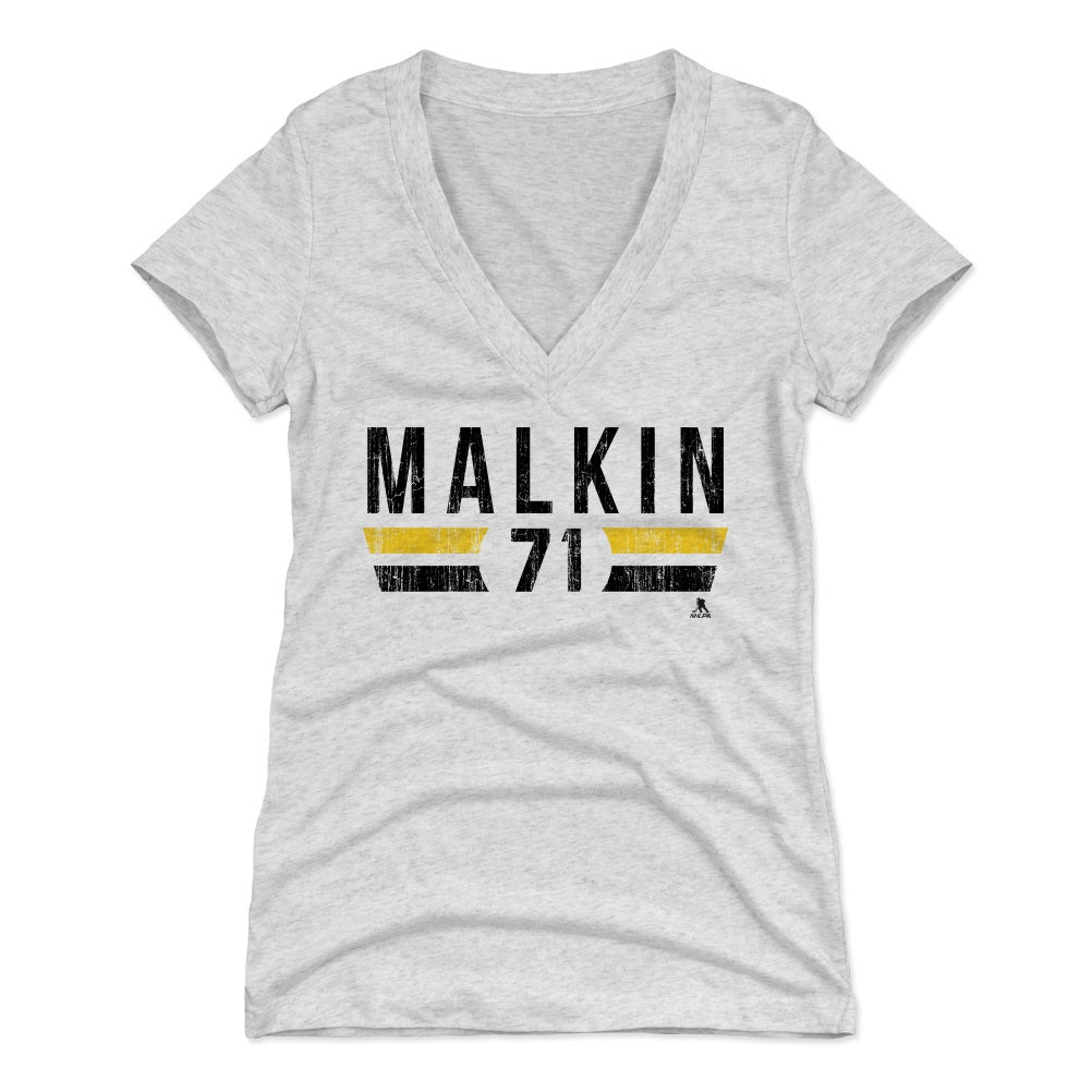 Evgeni Malkin Women's V-Neck T-Shirt | 500 LEVEL