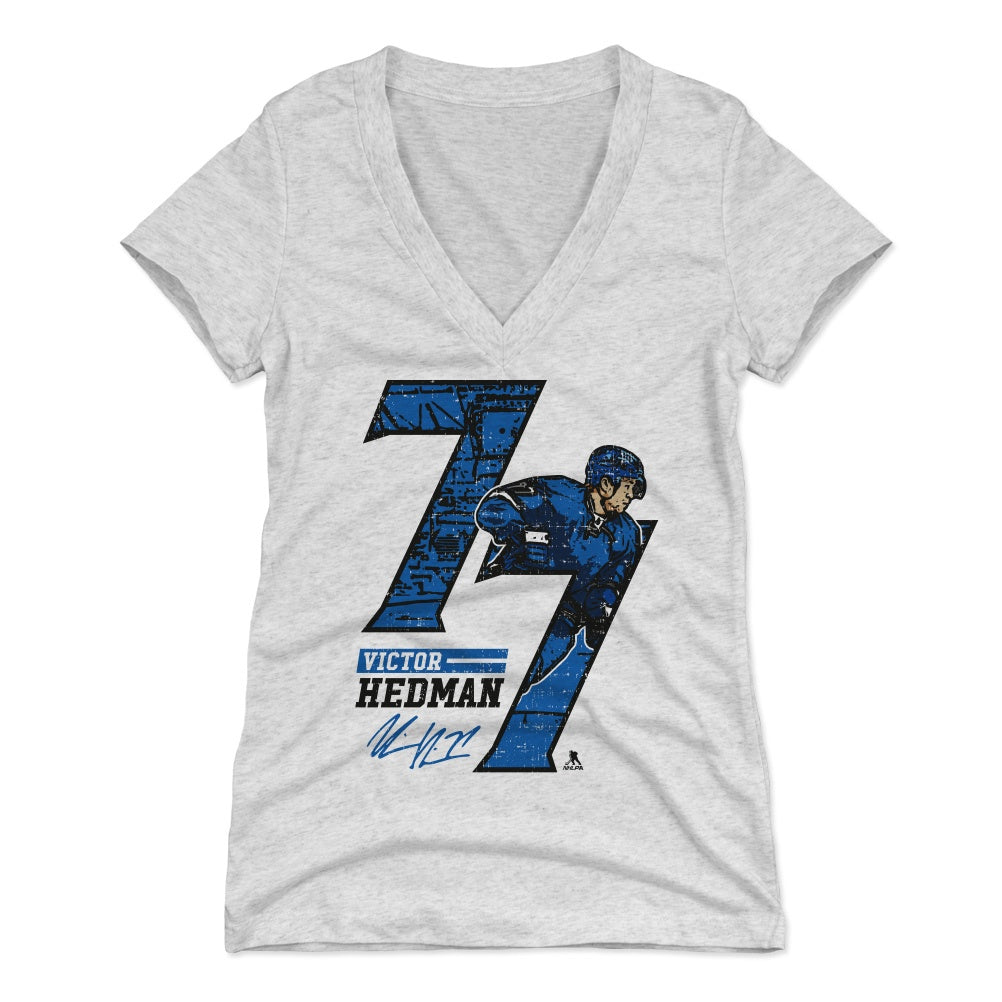 Victor Hedman Women's V-Neck T-Shirt | 500 LEVEL