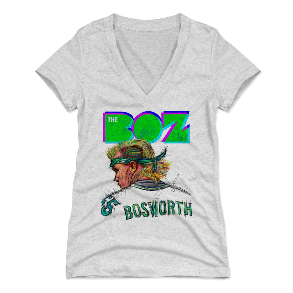 Brian Bosworth Women's V-Neck T-Shirt | 500 LEVEL