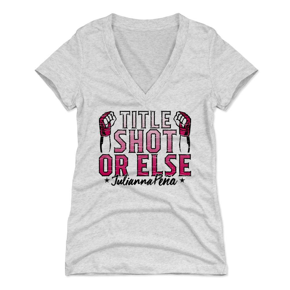 Julianna Pena Women's V-Neck T-Shirt | 500 LEVEL